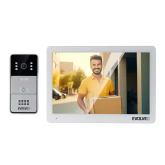 EVOLVEO DoorPhone 10-2W - videointerfon cu 2 fire și aplicație, memorie de 32 GB