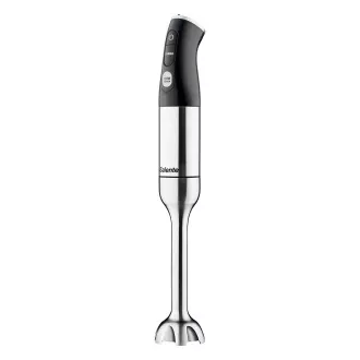 Blender de mână multifuncțional Salente Mixxo 3 în 1, 1200 W, oțel inoxidabil, negru