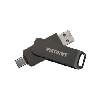 Patriot RAGE R550/32GB/USB 3.2/USB-A + USB-C/Negru Patriot RAGE R550/32GB/USB 3.2/USB-A + USB-C/Negru