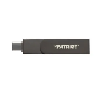 Stick Patriot iLuxe C MFi/256GB/USB 3.2/Lightning + USB-C/Negru