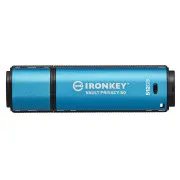 Unitate de stocare Kingston Ironkey Vault Privacy 50/512GB/USB 3.2/USB-A/Albastru