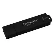 Kingston Ironkey D500S/32GB/USB 3.2/USB-A/Negru