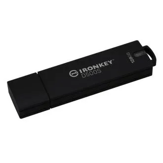 Kingston Ironkey D500S/128GB/USB 3.2/USB-A/Negru Kingston Ironkey D500S/128GB/USB 3.2/USB-A/Negru