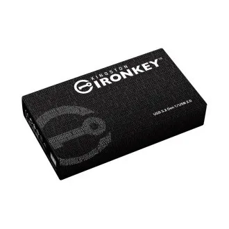 Kingston Ironkey D500S/128GB/USB 3.2/USB-A/Negru Kingston Ironkey D500S/128GB/USB 3.2/USB-A/Negru