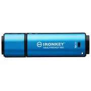 Kingston Ironkey Vault Privacy 50C/16GB/USB 3.2/USB-C/Albastru