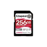 Kingston Canvas React Plus/SDXC/256GB/UHS-II U3 / Clasa 10