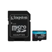 Adaptor Kingston Canvas Go Plus A2/Micro SDXC/256GB/UHS-I U3 / Clasa 10/+