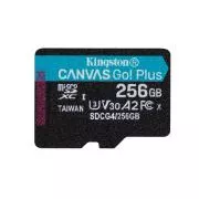Kingston Canvas Go Plus A2/Micro SDXC/256GB/UHS-I U3/Clasa 10