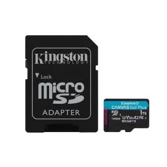 Adaptor Kingston Canvas Go Plus A2/Micro SDXC/1TB/UHS-I U3 / Clasa 10/+ Adaptor Kingston Canvas Go Plus A2/Micro SDXC/1TB/UHS-I U3 / Clasa 10/+