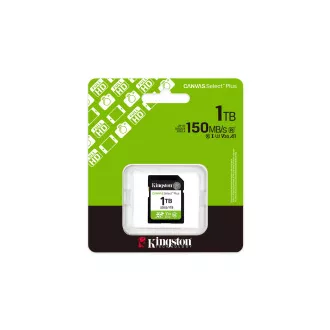Kingston Canvas Select Plus/SDXC/1TB/UHS-I U3/Clasa 10