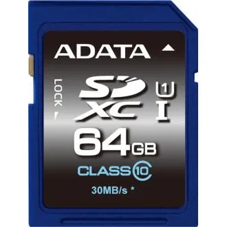 ADATA/SDXC/64GB/UHS-I U1 / Clasa 10 ADATA/SDXC/64GB/UHS-I U1 / Clasa 10