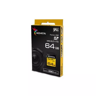 Adata/SDXC/64GB/UHS-II U3 / Clasa 10