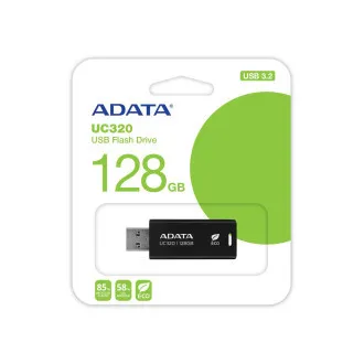 ADATA UC320/128GB/USB 3.2/USB-A/Negru ADATA UC320/128GB/USB 3.2/USB-A/Negru