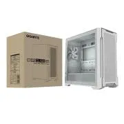 GIGABYTE C102 GLASS ICE/Midi Tower/Transpar./Alb
