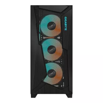 GIGABYTE C301 GLASS/Midi Tower/Transpar./Negru