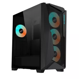 GIGABYTE C301 GLASS/Midi Tower/Transpar./Negru