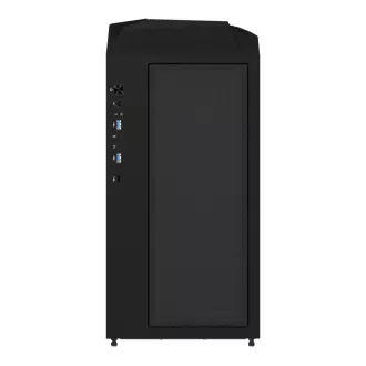 GIGABYTE C301 GLASS/Midi Tower/Transpar./Negru