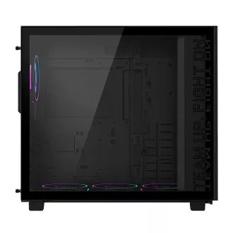 GIGABYTE AORUS C400 STICLA/Midi Tower/Transpar./Negru