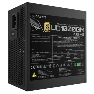 Sursă de alimentare GIGABYTE 1000W 80PLUS Gold Modular PG5 V2