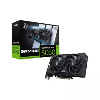Placă video MSI GeForce RTX 5050/Gaming/OC/8GB/GDDR6