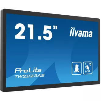22 inchi iiyama TW2223AS-B2: PCAP, Android 12, FHD 22 inchi iiyama TW2223AS-B2: PCAP, Android 12, FHD