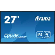 Ecran iiyama T2755MSC-B1 de 27": IPS, FHD, PCAP, cameră web