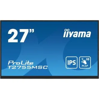 Ecran iiyama T2755MSC-B1 de 27": IPS, FHD, PCAP, cameră web Ecran iiyama T2755MSC-B1 de 27": IPS, FHD, PCAP, cameră web