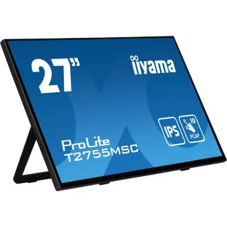 Ecran iiyama T2755MSC-B1 de 27": IPS, FHD, PCAP, cameră web Ecran iiyama T2755MSC-B1 de 27": IPS, FHD, PCAP, cameră web