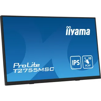 Ecran iiyama T2755MSC-B1 de 27": IPS, FHD, PCAP, cameră web Ecran iiyama T2755MSC-B1 de 27": IPS, FHD, PCAP, cameră web