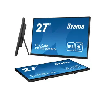 Ecran iiyama T2755MSC-B1 de 27": IPS, FHD, PCAP, cameră web Ecran iiyama T2755MSC-B1 de 27": IPS, FHD, PCAP, cameră web