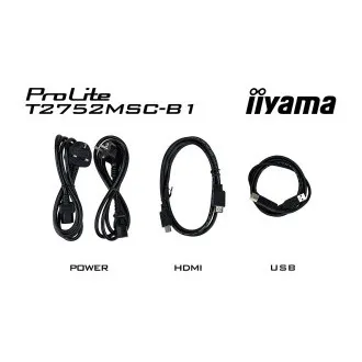 Ecran iiyama T2752MSC-B1 de 27": IPS, FHD, PCAP