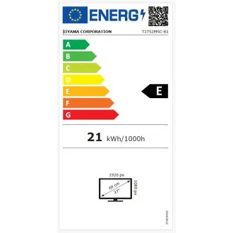 Ecran iiyama T2752MSC-B1 de 27": IPS, FHD, PCAP