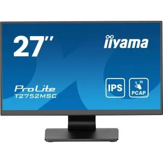 Ecran iiyama T2752MSC-B1AG de 27": IPS, FHD, 10p Ecran iiyama T2752MSC-B1AG de 27": IPS, FHD, 10p