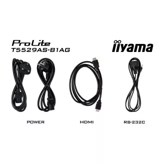 55 inchi iiyama T5529AS-B1AG: IPS, 4K UHD, Android, 24/7