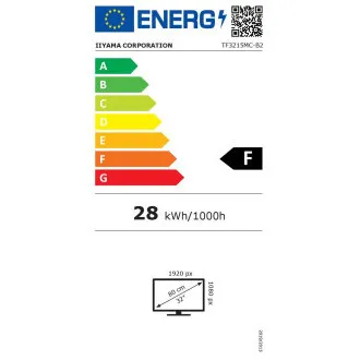 32 inchi iiyama TF3215MC-B2: FHD, 30P, VGA, HDMI, 24/7