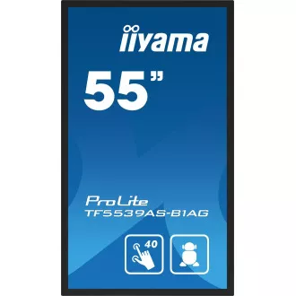 55 inchi iiyama TF5539AS-B1AG: IPS, 4K, Android