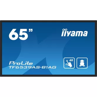 65 inchi iiyama TF6539AS-B1AG: IPS, 4K, Android
