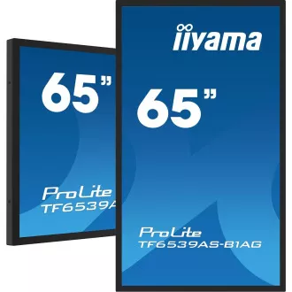 65 inchi iiyama TF6539AS-B1AG: IPS, 4K, Android