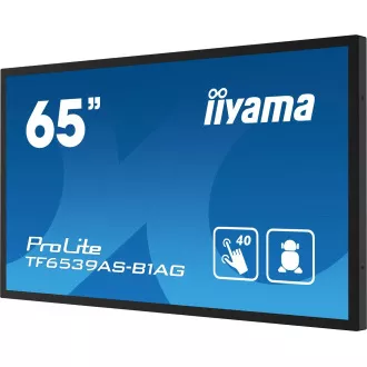 65 inchi iiyama TF6539AS-B1AG: IPS, 4K, Android