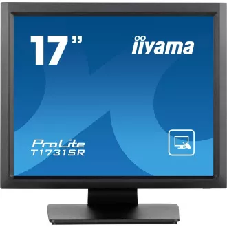 Ecran iiyama T1731SR-B1S de 17" - SXGA, 250cd, rezoluție, IP54, negru