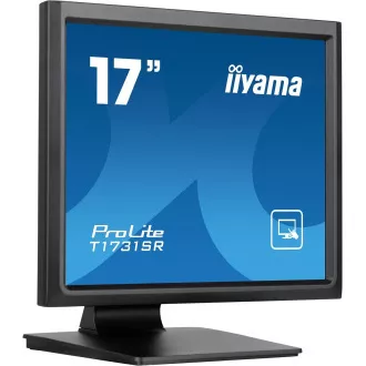 Ecran iiyama T1731SR-B1S de 17" - SXGA, 250cd, rezoluție, IP54, negru