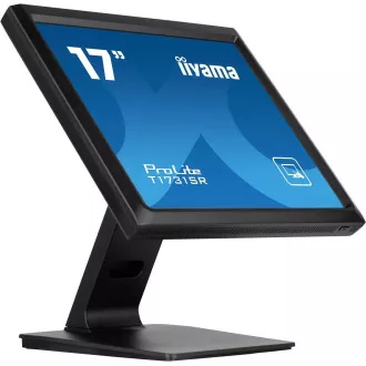 Ecran iiyama T1731SR-B1S de 17" - SXGA, 250cd, rezoluție, IP54, negru