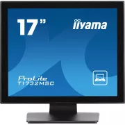 Ecran iiyama T1732MSC-B1S de 17": PCAP, 1280x1024, HDMI, DP