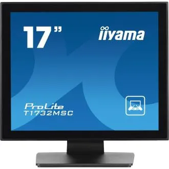 Ecran iiyama T1732MSC-B1S de 17": PCAP, 1280x1024, HDMI, DP