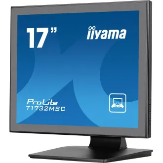 Ecran iiyama T1732MSC-B1S de 17": PCAP, 1280x1024, HDMI, DP