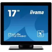 17" iiyama T1721MSC-B2:PCAP, 10P, HDMI, reproducere