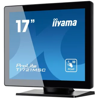 17" iiyama T1721MSC-B2:PCAP, 10P, HDMI, reproducere 17" iiyama T1721MSC-B2:PCAP, 10P, HDMI, reproducere