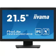 Ecran LCD de 22" iiyama T2234MSC-B1S: PCAP, 10P, IPS, FHD, HDMI
