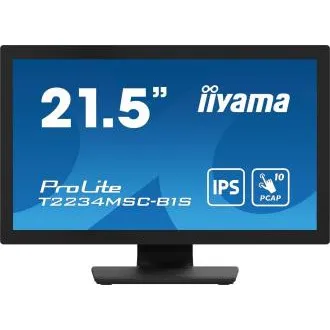 Ecran LCD de 22" iiyama T2234MSC-B1S: PCAP, 10P, IPS, FHD, HDMI Ecran LCD de 22" iiyama T2234MSC-B1S: PCAP, 10P, IPS, FHD, HDMI