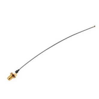 Cablu coadă AKASA I-PEX MHF4L la RP-SMA F 15 cm - 2 buc Cablu coadă AKASA I-PEX MHF4L la RP-SMA F 15 cm - 2 buc